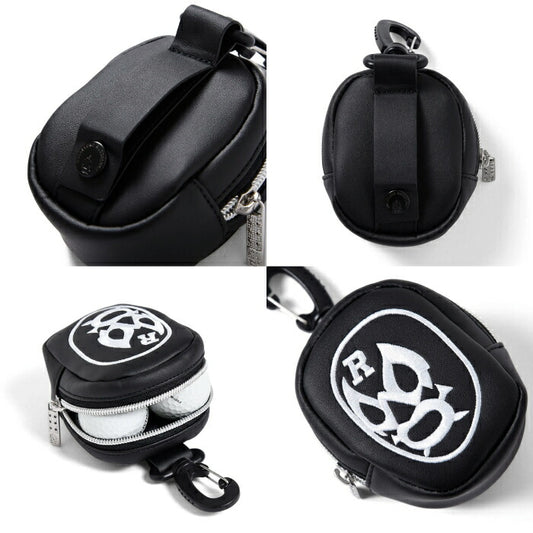 Russeluno ラッセルノ ゴルフ メンズ レディース ボールポーチ LUCHA BALL POUCH ボール2個収納 ナスカン RS-0002832