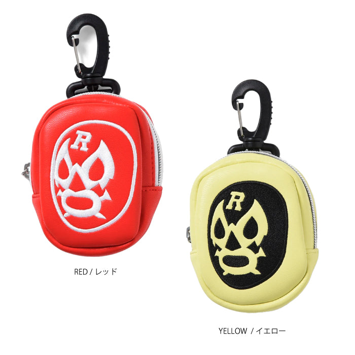 Russeluno ラッセルノ ゴルフ メンズ レディース ボールポーチ LUCHA BALL POUCH ボール2個収納 ナスカン RS-0002832