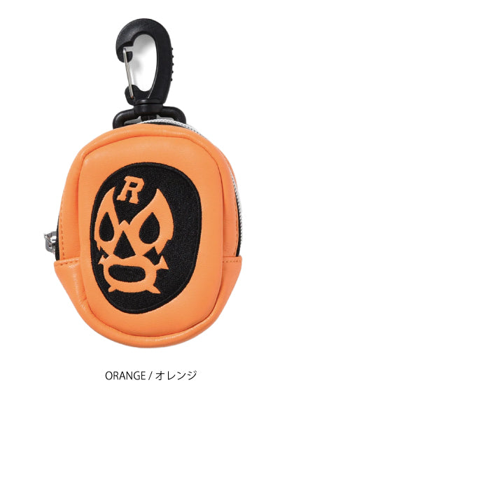 Russeluno ラッセルノ ゴルフ メンズ レディース ボールポーチ LUCHA BALL POUCH ボール2個収納 ナスカン RS-0002832