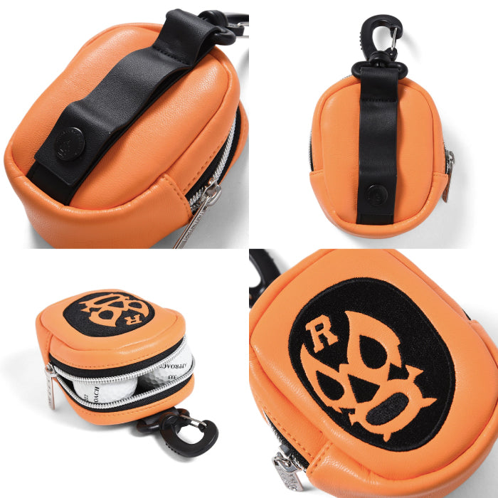 Russeluno ラッセルノ ゴルフ メンズ レディース ボールポーチ LUCHA BALL POUCH ボール2個収納 ナスカン RS-0002832