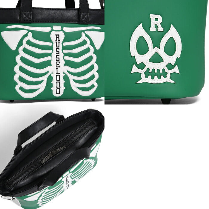 Russeluno ラッセルノ ゴルフ メンズ レディース SKELETON CART BAG スケルトンカートバッグ 内側ポケット ショルダーベルト付き シリーズ商品あり rs-0002853