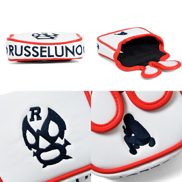 Russeluno ラッセルノ ゴルフ メンズ レディース パターカバー マレットタイプ LUCHA PUTTER COVER MALLET シリーズ商品あり RS-0002934