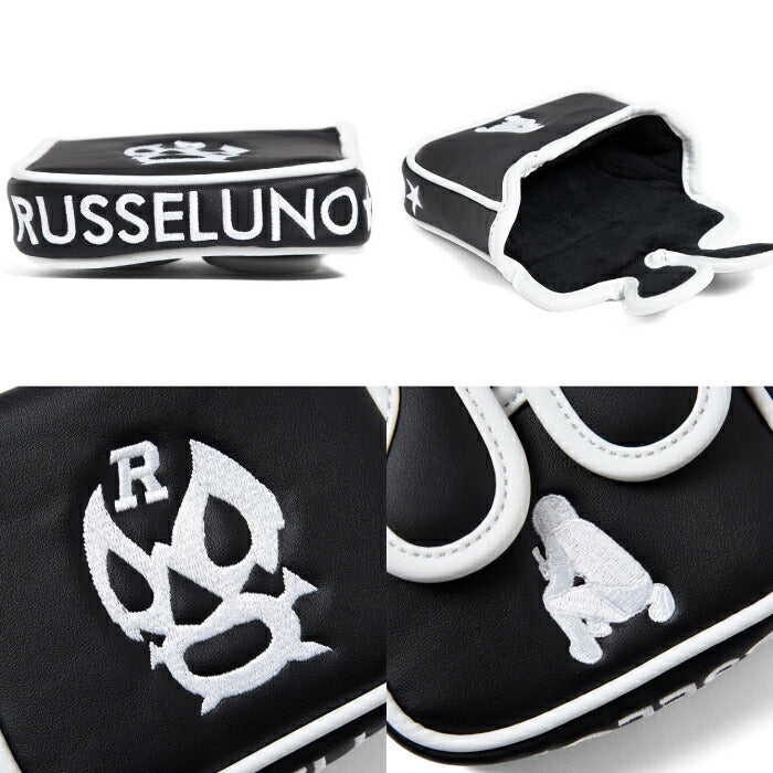 Russeluno ラッセルノ ゴルフ メンズ レディース パターカバー マレットタイプ LUCHA PUTTER COVER MALLET シリーズ商品あり RS-0002934
