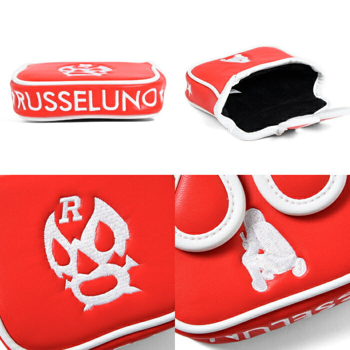 Russeluno ラッセルノ ゴルフ メンズ レディース パターカバー マレットタイプ LUCHA PUTTER COVER MALLET シリーズ商品あり RS-0002934
