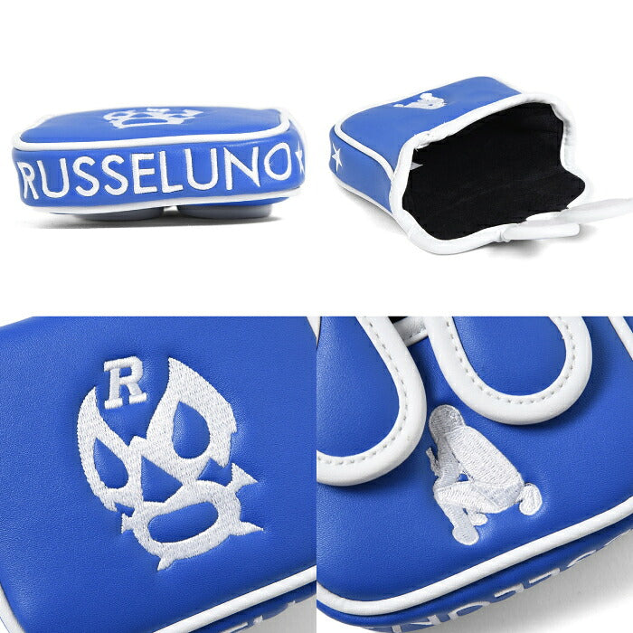 Russeluno ラッセルノ ゴルフ メンズ レディース パターカバー マレットタイプ LUCHA PUTTER COVER MALLET シリーズ商品あり RS-0002934
