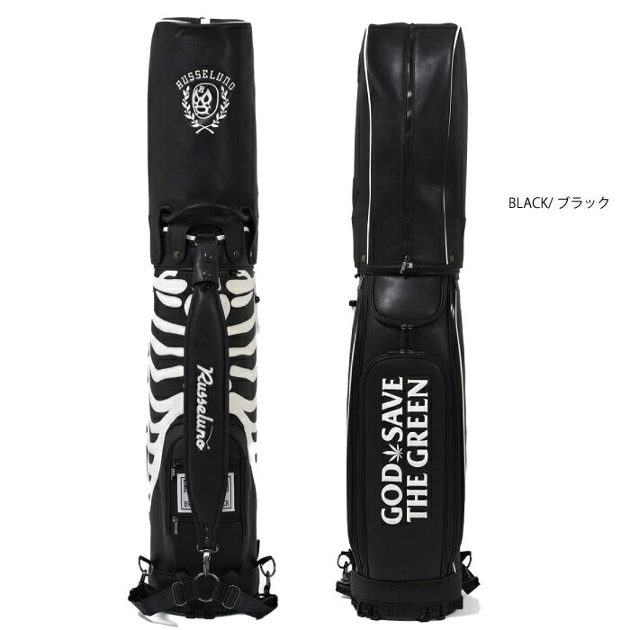 Russeluno ラッセルノ ゴルフ メンズ レディース キャディバッグ SKELETON GOLF BAG スケルトンゴルフバッグ シリーズ商品あり rs-0003051