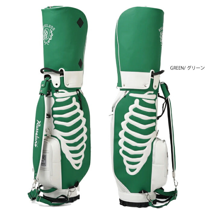 Russeluno ラッセルノ ゴルフ メンズ レディース キャディバッグ SKELETON GOLF BAG スケルトンゴルフバッグ シリーズ商品あり rs-0003051