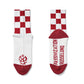 Russeluno ラッセルノ ゴルフウェア メンズ レディース CHECKER MIDDLE SOCKS ミドル丈ソックス rs-2232605