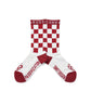 Russeluno ラッセルノ ゴルフウェア メンズ レディース CHECKER MIDDLE SOCKS ミドル丈ソックス rs-2232605