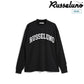 Russeluno ラッセルノ ゴルフウェア メンズ COLLEGE LOGO L/S MOCKNECK 長袖 モックネック ストレッチ 速乾 RS-2510601