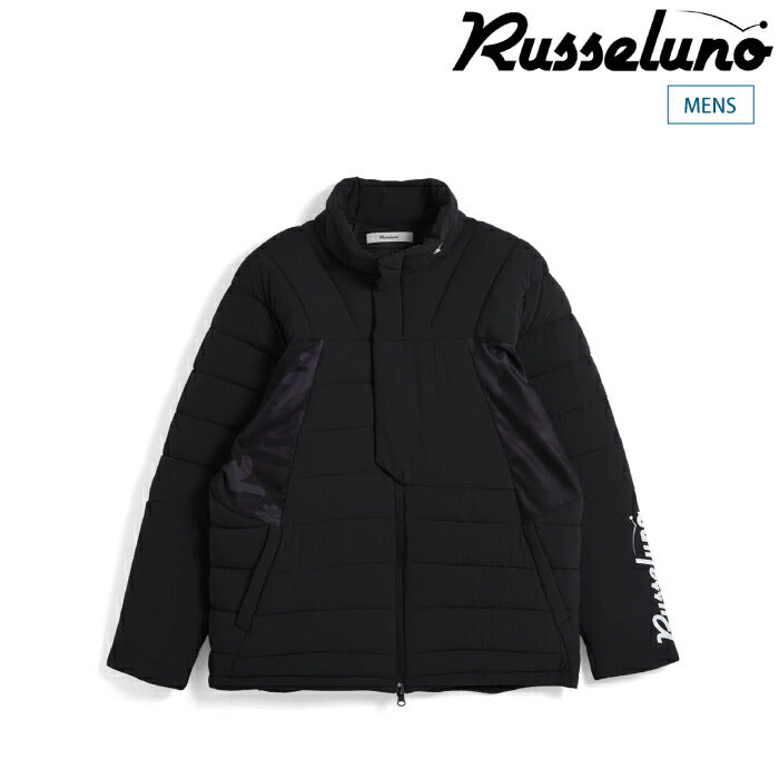 Russeluno ラッセルノ ゴルフウェア メンズ ウォームブルゾン PADDED BLOUSON ダウンライク RS-2530106