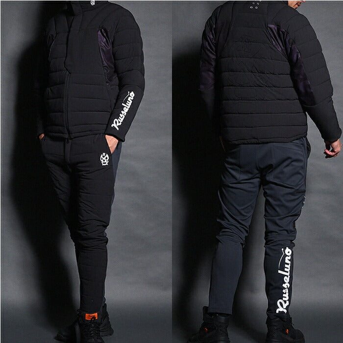 Russeluno ラッセルノ ゴルフウェア メンズ ウォームブルゾン PADDED BLOUSON ダウンライク RS-2530106