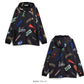 Russeluno ラッセルノ ゴルフウェア メンズ ジップフーディー MULTI LOGO BONDING ZIPUP HOODIE ブルゾン 保温性 防風性 2WAYストレッチ セットアップ対応 RS-2530623