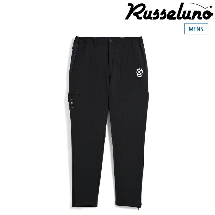 Russeluno ラッセルノ ゴルフウェア メンズ ウォームパンツ PADDED PANTS ダウンライク 防寒性 セットアップ対応 RS-2530708