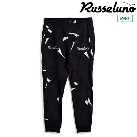 Russeluno ラッセルノ ゴルフウェア メンズ COMBI JOGGER PANTS ジョガータイプパンツ ストレッチ性 透湿性 防風性 RS-2530712