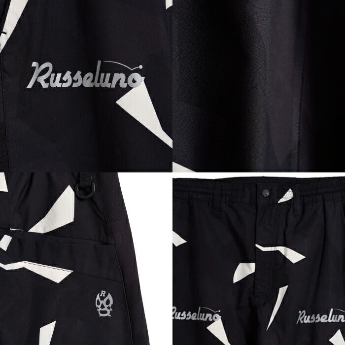 Russeluno ラッセルノ ゴルフウェア メンズ COMBI JOGGER PANTS ジョガータイプパンツ ストレッチ性 透湿性 防風性 RS-2530712