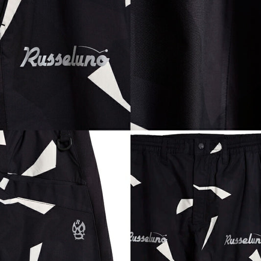 Russeluno ラッセルノ ゴルフウェア メンズ COMBI JOGGER PANTS ジョガータイプパンツ ストレッチ性 透湿性 防風性 RS-2530712