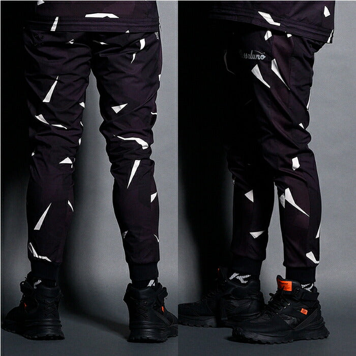 Russeluno ラッセルノ ゴルフウェア メンズ COMBI JOGGER PANTS ジョガータイプパンツ ストレッチ性 透湿性 防風性 RS-2530712