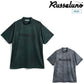 Russeluno ラッセルノ ゴルフウェア メンズ OG LOGO S/S MOCKNECK TEE オリジナルロゴ ショートスリーブモックネックティー 半袖シャツ ルーズシルエット ストレッチ 吸汗速乾性 rs-2610613