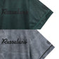 Russeluno ラッセルノ ゴルフウェア メンズ OG LOGO S/S MOCKNECK TEE オリジナルロゴ ショートスリーブモックネックティー 半袖シャツ ルーズシルエット ストレッチ 吸汗速乾性 rs-2610613
