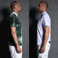 Russeluno ラッセルノ ゴルフウェア メンズ FADE PAINT SS MOCKNECK TEE フェードペイント SS モックネックティー 半袖 レギュラーフィット 吸汗速乾性 rs-2610614