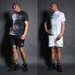 Russeluno ラッセルノ ゴルフウェア メンズ FADE PAINT SS MOCKNECK TEE フェードペイント SS モックネックティー 半袖 レギュラーフィット 吸汗速乾性 rs-2610614