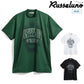 Russeluno ラッセルノ ゴルフウェア メンズ NOISY LOGO SS MOCKNECK TEE ノイジーロゴ SS モックネックティー 半袖シャツ レギュラーフィット 吸汗速乾性 rs-2610615