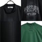 Russeluno ラッセルノ ゴルフウェア メンズ NOISY LOGO SS MOCKNECK TEE ノイジーロゴ SS モックネックティー 半袖シャツ レギュラーフィット 吸汗速乾性 rs-2610615
