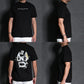 Russeluno ラッセルノ ゴルフウェア メンズ NOISY LUCHA S S MOCKNECK TEE ノイジールチャ ショートスリーブモックネックティー 半袖モックネックシャツ 吸汗速乾 ルーズシルエット rs-2610616