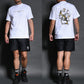 Russeluno ラッセルノ ゴルフウェア メンズ NOISY LUCHA S S MOCKNECK TEE ノイジールチャ ショートスリーブモックネックティー 半袖モックネックシャツ 吸汗速乾 ルーズシルエット rs-2610616