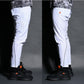 Russeluno ラッセルノ ゴルフウェア メンズ STITCH SLIM LONG PANTS ステッチスリムロングパンツ 2WAYストレッチ ウエストベルト部分ゴム仕様 rs-2610702