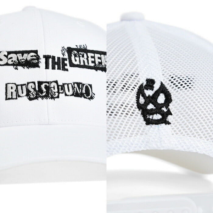 Russeluno ラッセルノ ゴルフウェア メンズ レディース CURVED VISOR MESH CAP カーブバイザーメッシュキャップ 帽子 rs-2612105