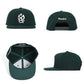 Russeluno ラッセルノ ゴルフウェア メンズ レディース LUCHA FLAT VISOR CAP ルチャフラットバイザーキャップ 帽子 スナップバックタイプ rs-2612108