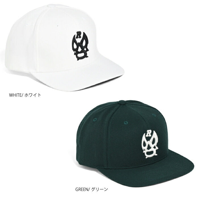 Russeluno ラッセルノ ゴルフウェア メンズ レディース LUCHA FLAT VISOR CAP ルチャフラットバイザーキャップ 帽子 スナップバックタイプ rs-2612108
