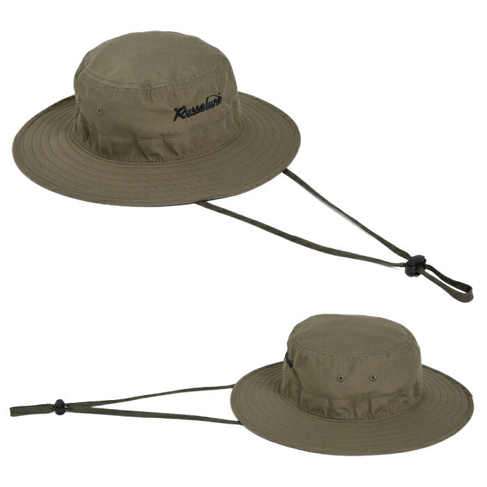 Russeluno ラッセルノ ゴルフウェア メンズ レディース OG LOGO SAFARI HAT オジーロゴサファリハット 帽子 ツバ広め rs-2612109
