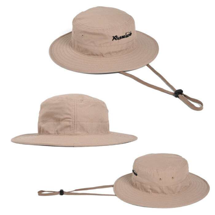 Russeluno ラッセルノ ゴルフウェア メンズ レディース OG LOGO SAFARI HAT オジーロゴサファリハット 帽子 ツバ広め rs-2612109