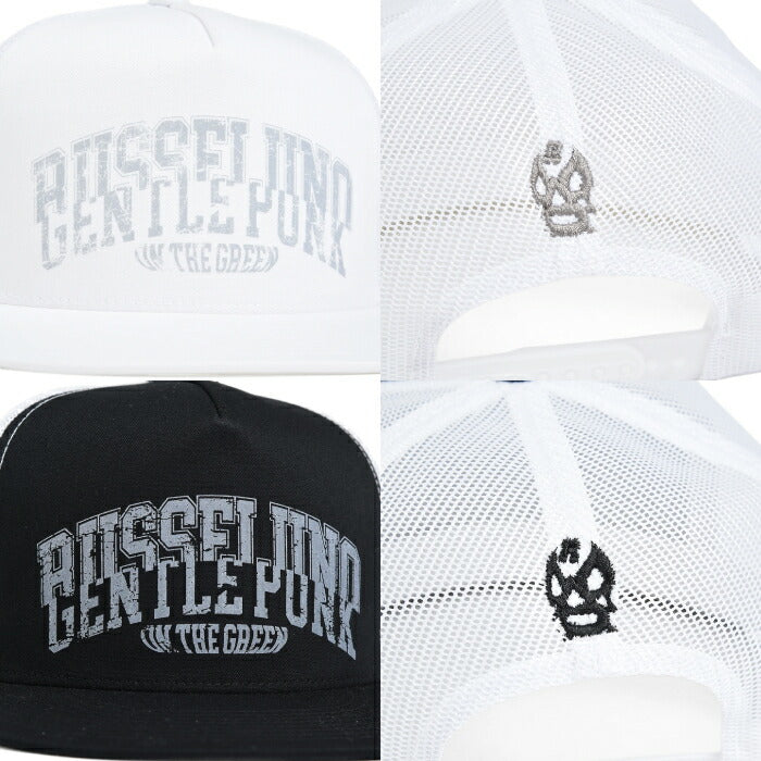 Russeluno ラッセルノ ゴルフウェア メンズ レディース GENTLE PUNK FLAT VISOR CAP ジェントルパンク フラットバイザーキャップ 帽子 スナップバックタイプ rs-2612110