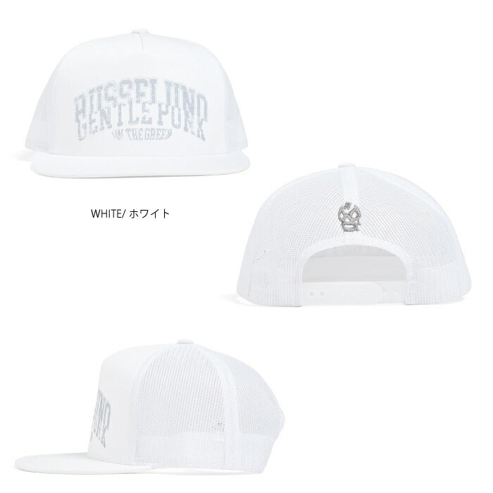 Russeluno ラッセルノ ゴルフウェア メンズ レディース GENTLE PUNK FLAT VISOR CAP ジェントルパンク フラットバイザーキャップ 帽子 スナップバックタイプ rs-2612110