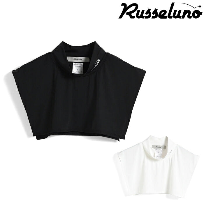 Russeluno ラッセルノ ゴルフウェア メンズ レディース FAKE MOCKNECK フェイクモックネック 首元だけのモックネックパーツ 吸汗速乾性 rs-2620403
