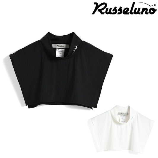 Russeluno ラッセルノ ゴルフウェア メンズ レディース FAKE MOCKNECK フェイクモックネック 首元だけのモックネックパーツ 吸汗速乾性 rs-2620403