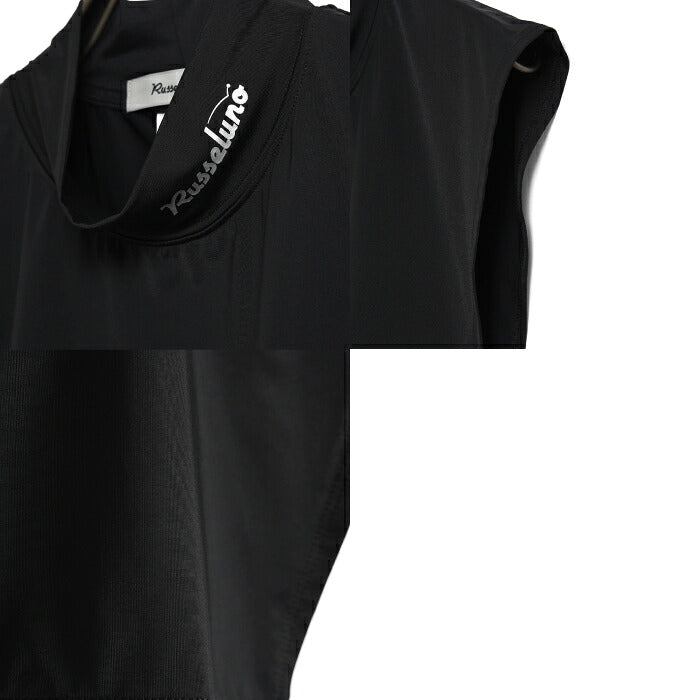 Russeluno ラッセルノ ゴルフウェア メンズ レディース FAKE MOCKNECK フェイクモックネック 首元だけのモックネックパーツ 吸汗速乾性 rs-2620403