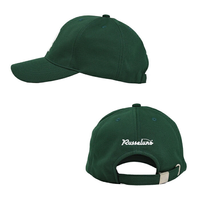 Russeluno ラッセルノ ゴルフウェア メンズ レディース LUCHA CURVED VISOR CAP カーブバイザーキャップ 帽子 吸汗速乾性 サイズ調整可能 rs-2622101