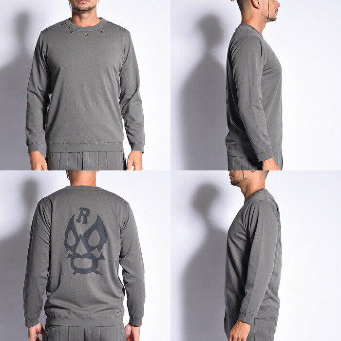 Russeluno ラッセルノ ゴルフウェア メンズ TECH KNIT SWEATER ニットセーター レギュラーフィット 軽量 イージーケア 裏地ストレッチ防風防寒 rs-2630501