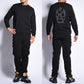 Russeluno ラッセルノ ゴルフウェア メンズ TECH KNIT SWEATER ニットセーター レギュラーフィット 軽量 イージーケア 裏地ストレッチ防風防寒 rs-2630501
