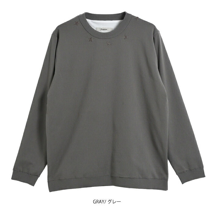 Russeluno ラッセルノ ゴルフウェア メンズ TECH KNIT SWEATER ニットセーター レギュラーフィット 軽量 イージーケア 裏地ストレッチ防風防寒 rs-2630501