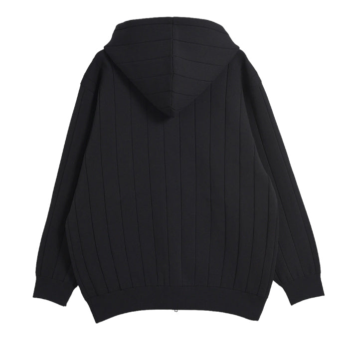 Russeluno ラッセルノ ゴルフウェア メンズ TECH KNIT FZ HOODIE ニット フルジップ フーディー パーカー レギュラーフィット 軽量 イージーケア 軽やかな着心地 rs-2630502