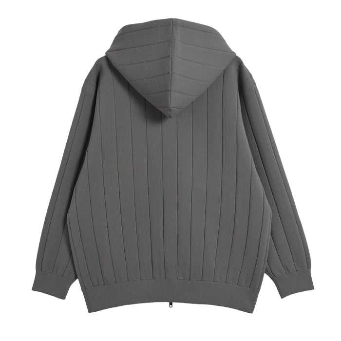 Russeluno ラッセルノ ゴルフウェア メンズ TECH KNIT FZ HOODIE ニット フルジップ フーディー パーカー レギュラーフィット 軽量 イージーケア 軽やかな着心地 rs-2630502
