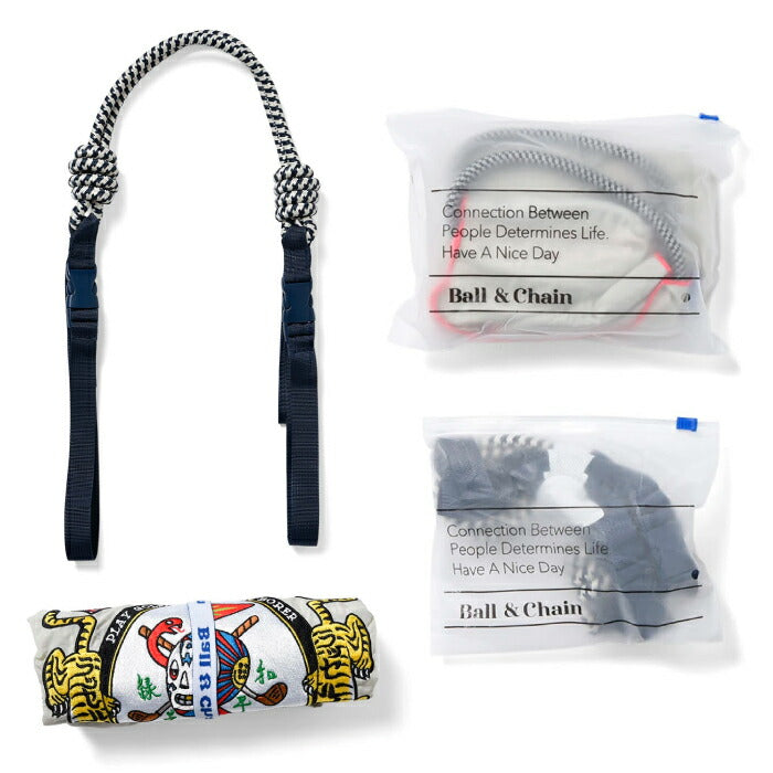 Russeluno ラッセルノ ゴルフ メンズ レディース カートバッグ Ball&Chain x Russeluno Collaboration BAG (M) オリジナルストラップ付属 RSBC-2512810