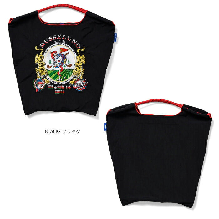 Russeluno ラッセルノ ゴルフ メンズ レディース カートバッグ Ball&Chain x Russeluno Collaboration BAG (M) オリジナルストラップ付属 RSBC-2512810