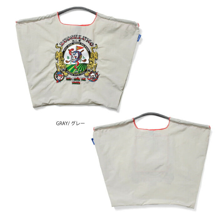 Russeluno ラッセルノ ゴルフ メンズ レディース カートバッグ Ball&Chain x Russeluno Collaboration BAG (L) オリジナルストラップ付属 RSBC-2512811